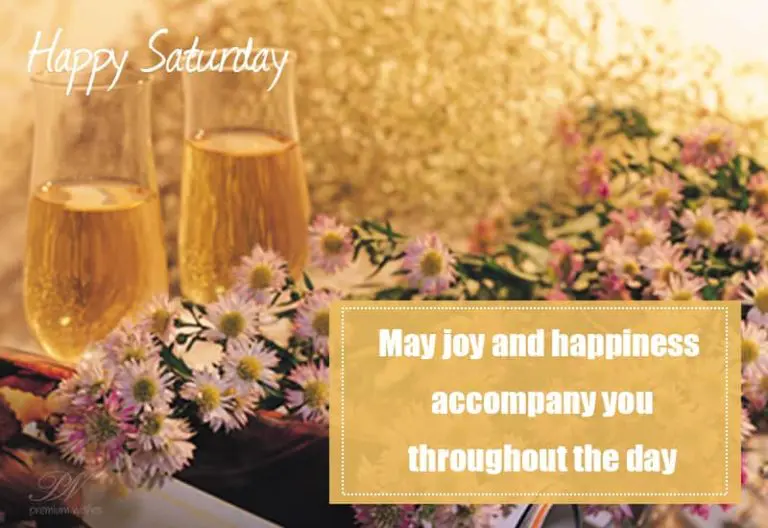 Saturday Wish – Joy and Happiness