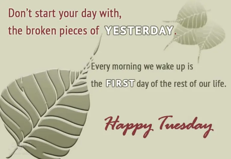 Remember Yesterday, Move ahead Today – Happy Tuesday Remember Yesterday, Move ahead Today – Happy Tuesday