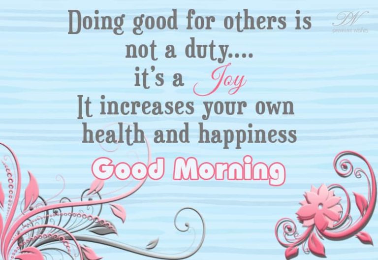 Good Morning Wishes