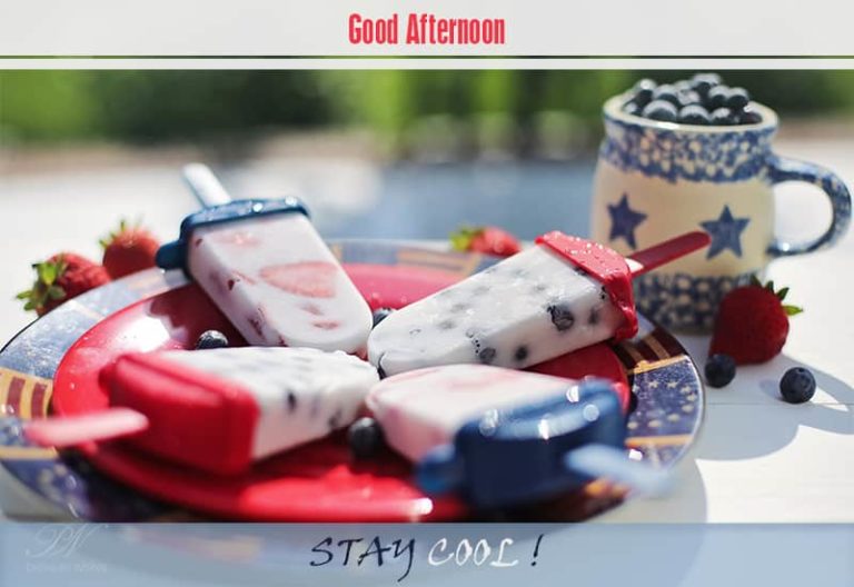 Good Afternoon – Stay cool Good Afternoon – Stay cool