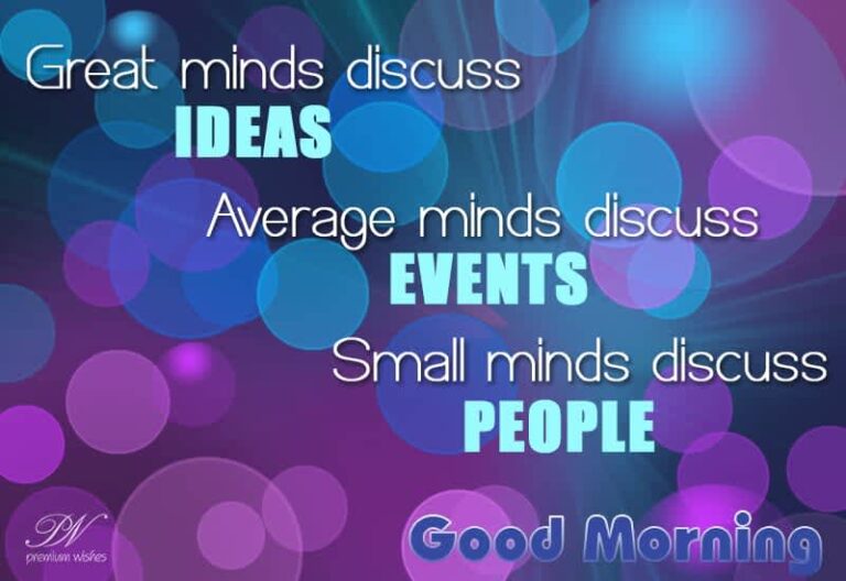 Good Morning Wishes