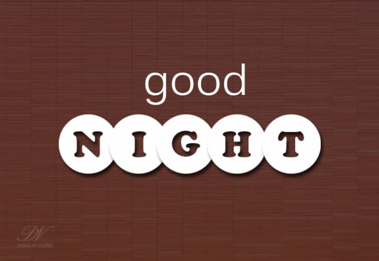 Good Night Wishes