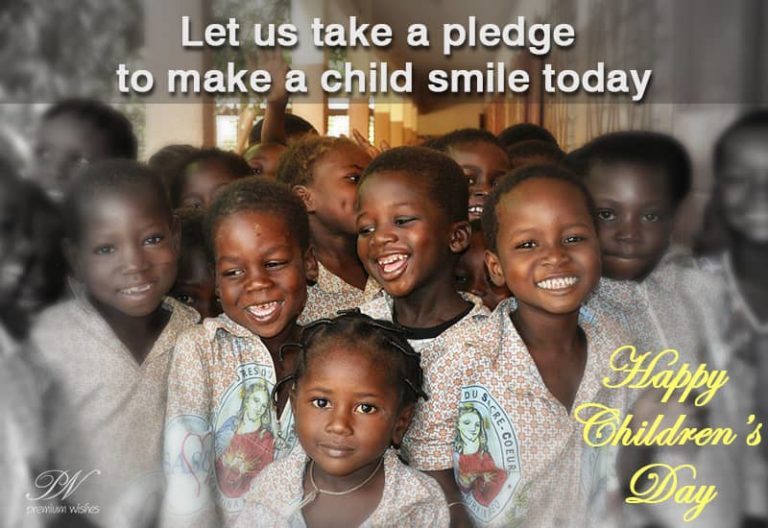 Happy Children’s Day – Remember the under privileged