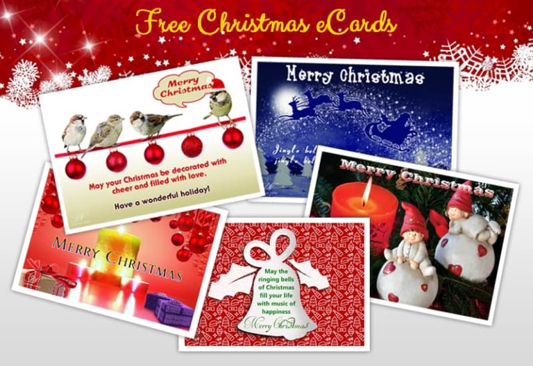 Christmas Ecards and Greetings Cards Online