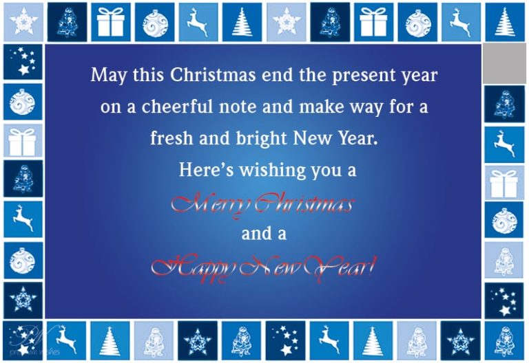 Happy Christmas – End the year on a cheerful note