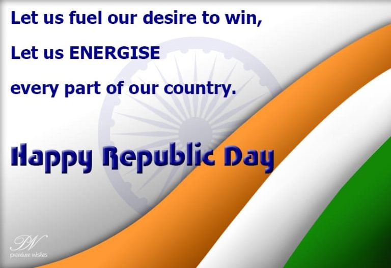Happy Republic Day – Energetic India