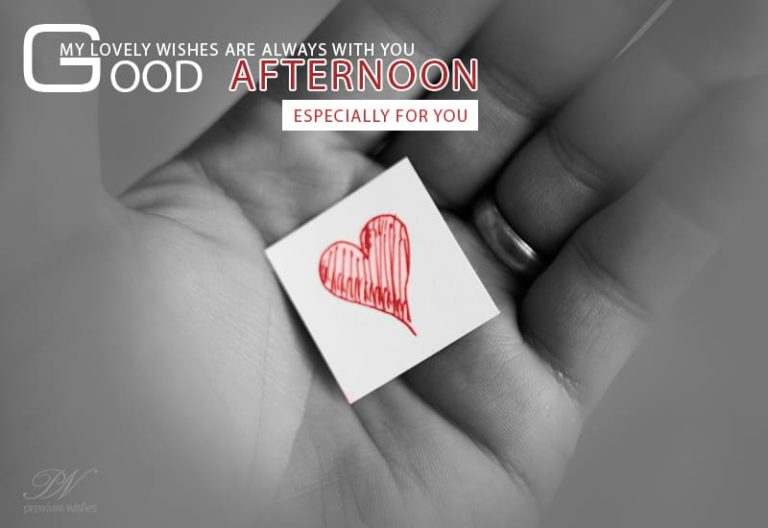 Good Afternoon Wishes