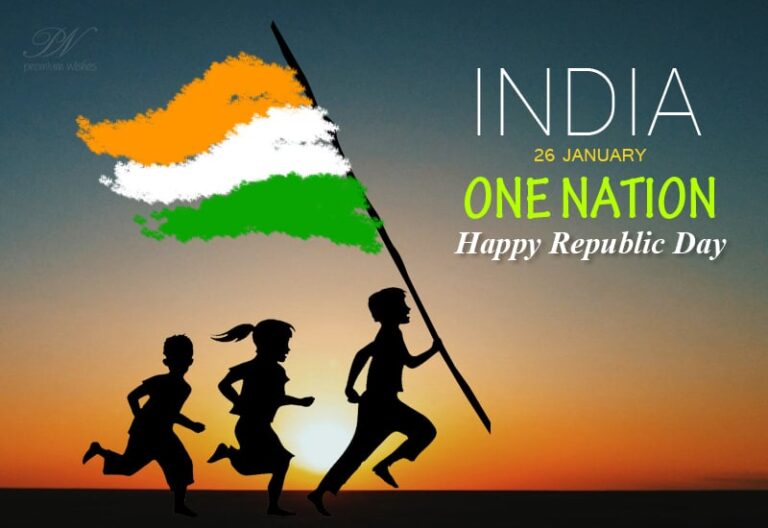 Happy Republic Day – One Nation