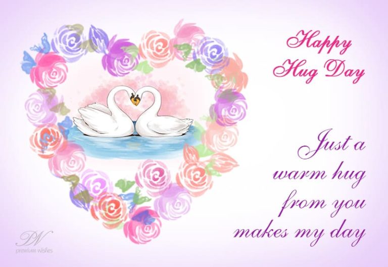 Happy Hug Day – Warm Feelings
