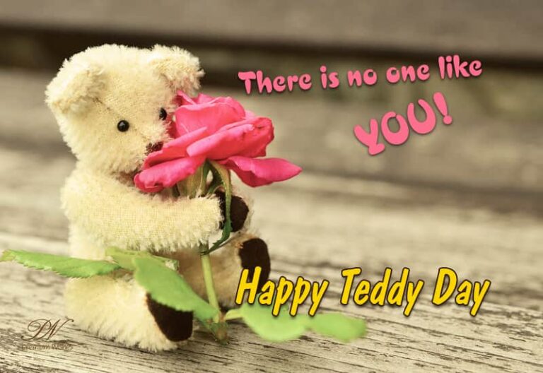Happy Teddy Day – No one like you