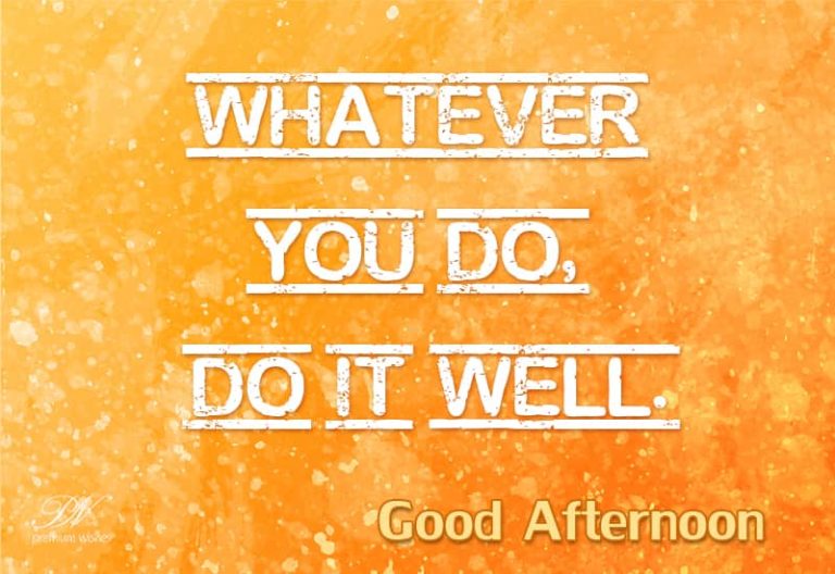 Good Afternoon Wishes