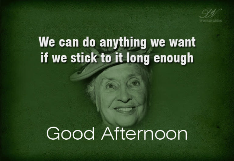 Good Afternoon Wishes