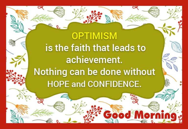 Good Morning Wishes