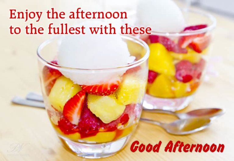 Enjoy your afternoon to the fullest!!!!