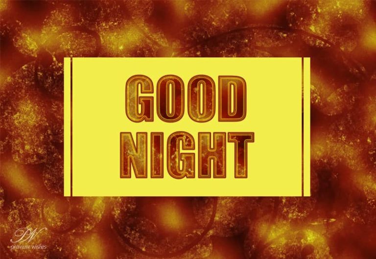 Good Night Wishes