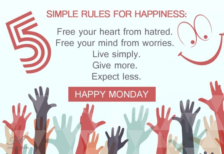 Live Simply Give More Expect Less – Happy Monday Thoughts