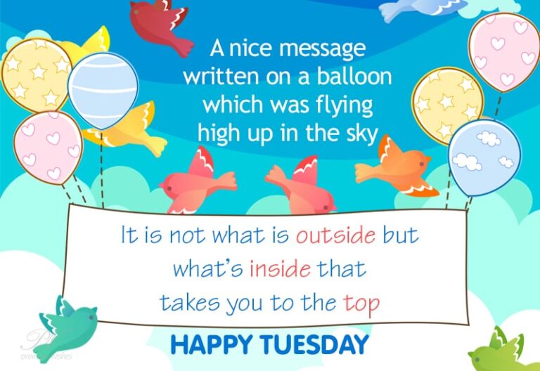 Happy Tuesday – It is what is within that makes the difference