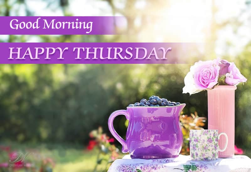 Happy Thursday Morning: Greetings and Blessings Good Morning, Happy Thursday!