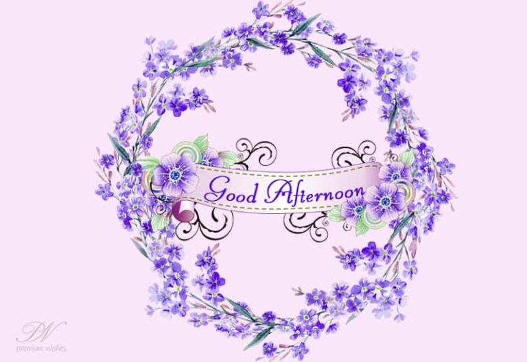 Good Afternoon Wishes