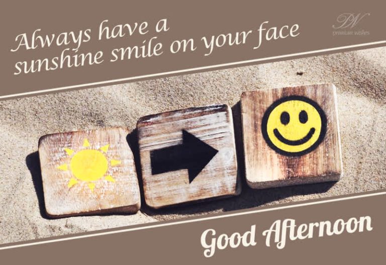 Good Afternoon Wishes