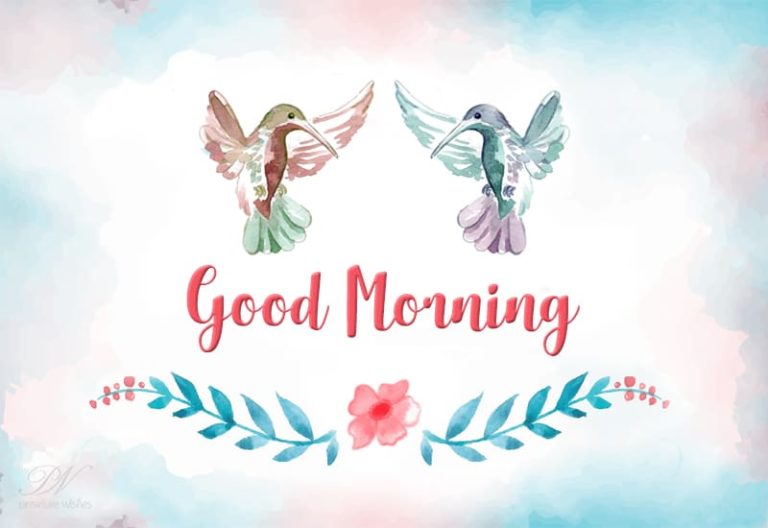 Good Morning – Enjoy the coolness