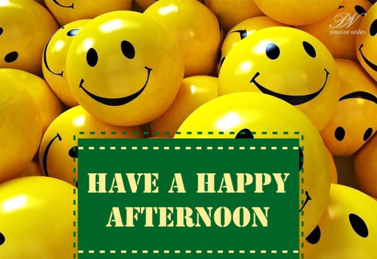 Good Afternoon Wishes