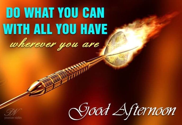 Good Afternoon Wishes