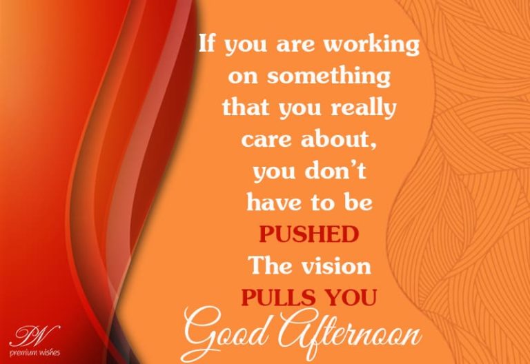 Good Afternoon Wishes