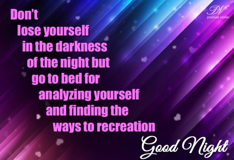 Good Night Wishes