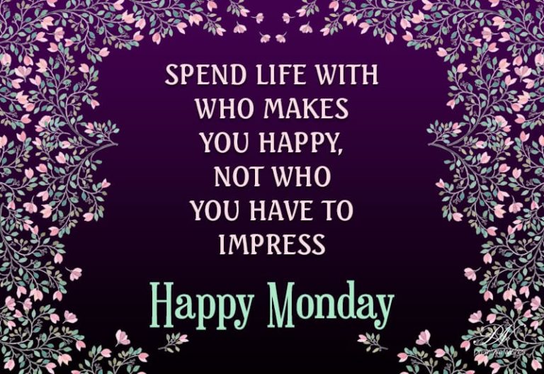 Good Morning – Spend Life With Who Makes You Happy