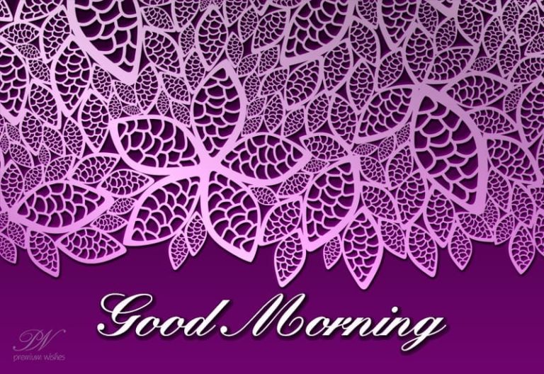 Good Morning – Enjoy the beauty of colours