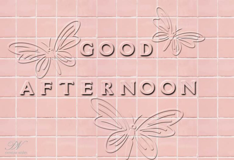 Good Afternoon Wishes