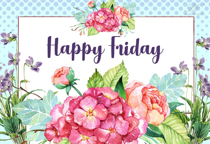 Happy Friday - Wishing You a Wonderful Start to the Weekend!