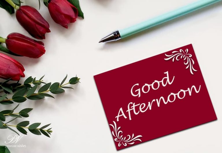 Good Afternoon Wishes