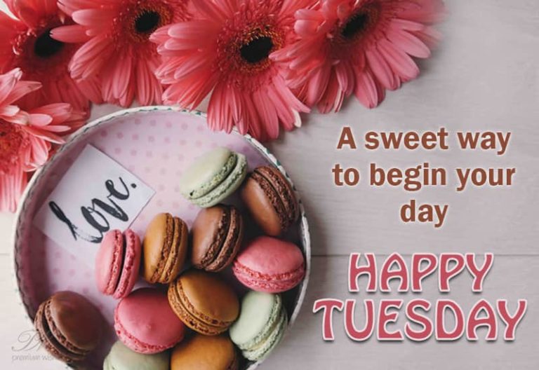 Start your day in a sweet way – happy Tuesday