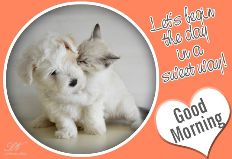 Good Morning – Say it in a sweet way