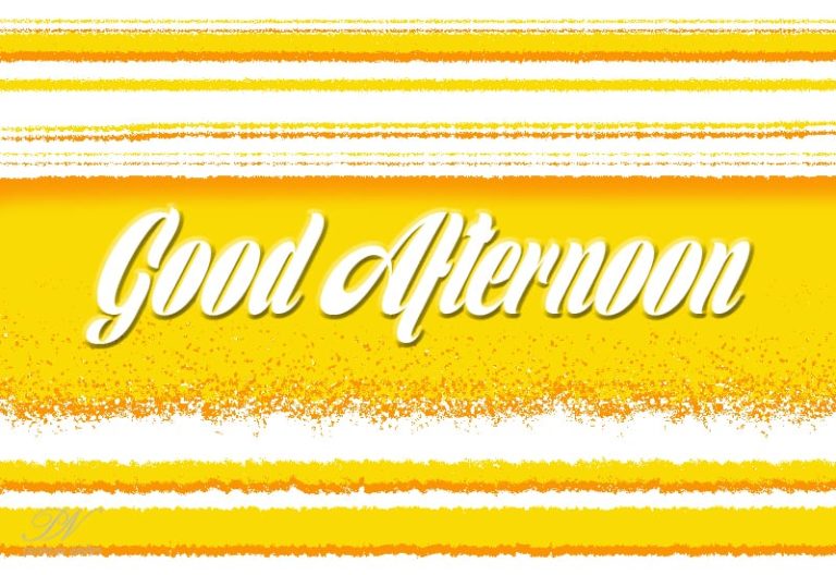 Good Afternoon Wishes