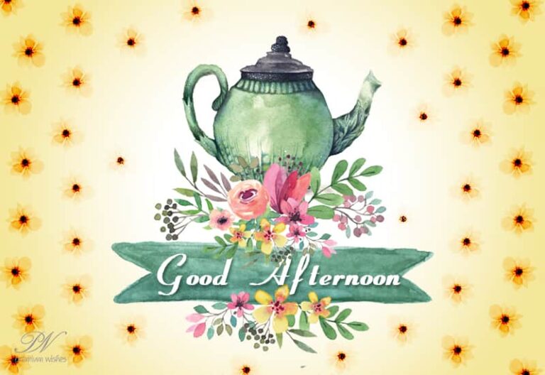 Good Afternoon Wishes