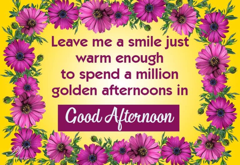 Good Afternoon Wishes
