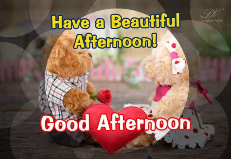 Good Afternoon Wishes