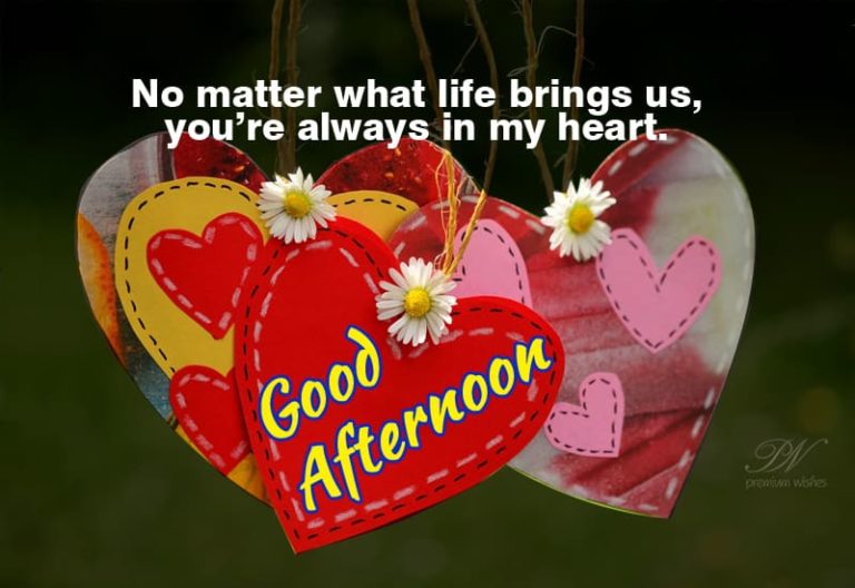 Good Afternoon Wishes