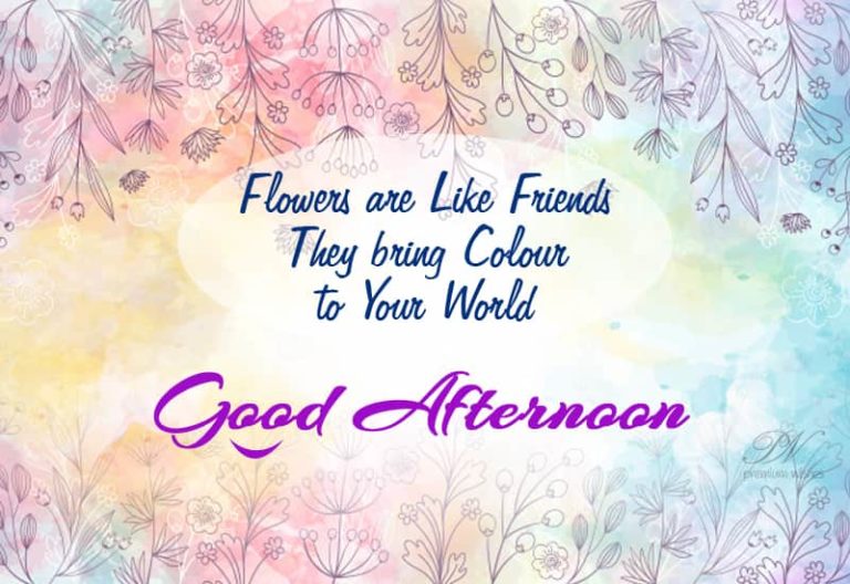 Good Afternoon Wishes