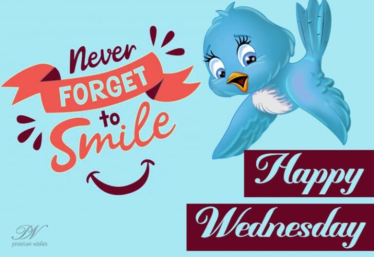 Happy Wednesday – Never Forget To Smile