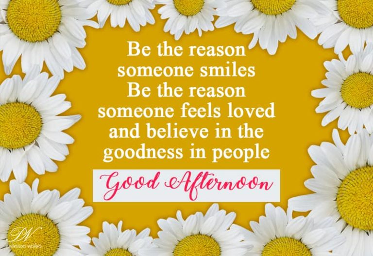 Good Afternoon Wishes