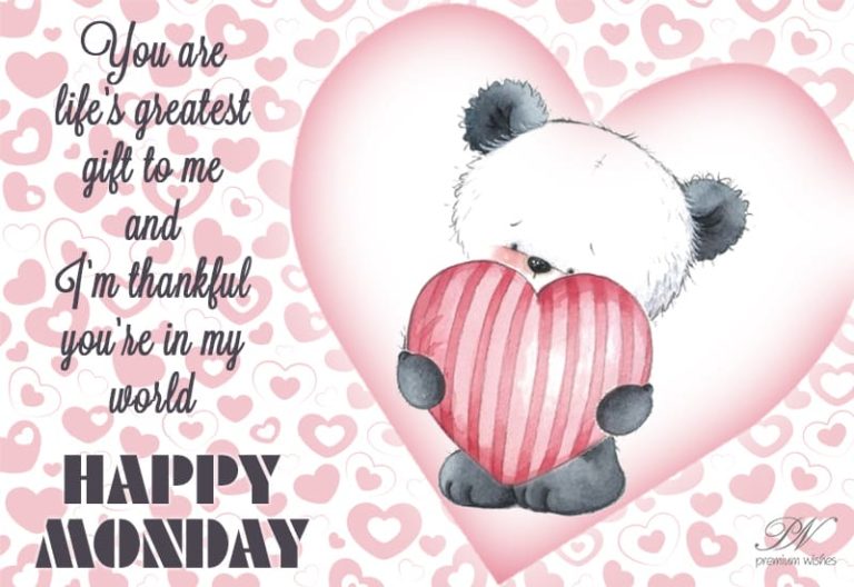 Good Morning – Thanks for being in my world