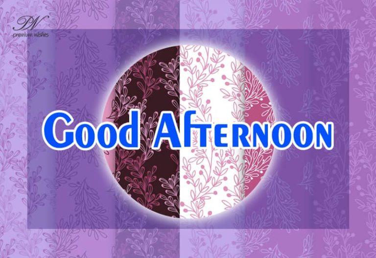 Good Afternoon Wishes