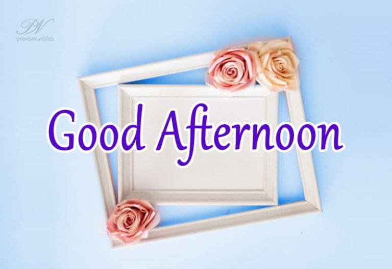 Good Afternoon Wishes