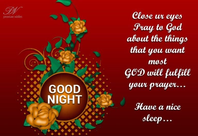 Good Night Wishes