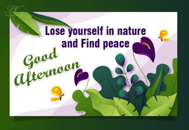 Good Afternoon Wishes