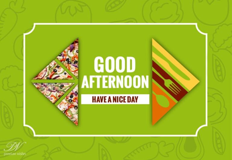 Good Afternoon Wishes